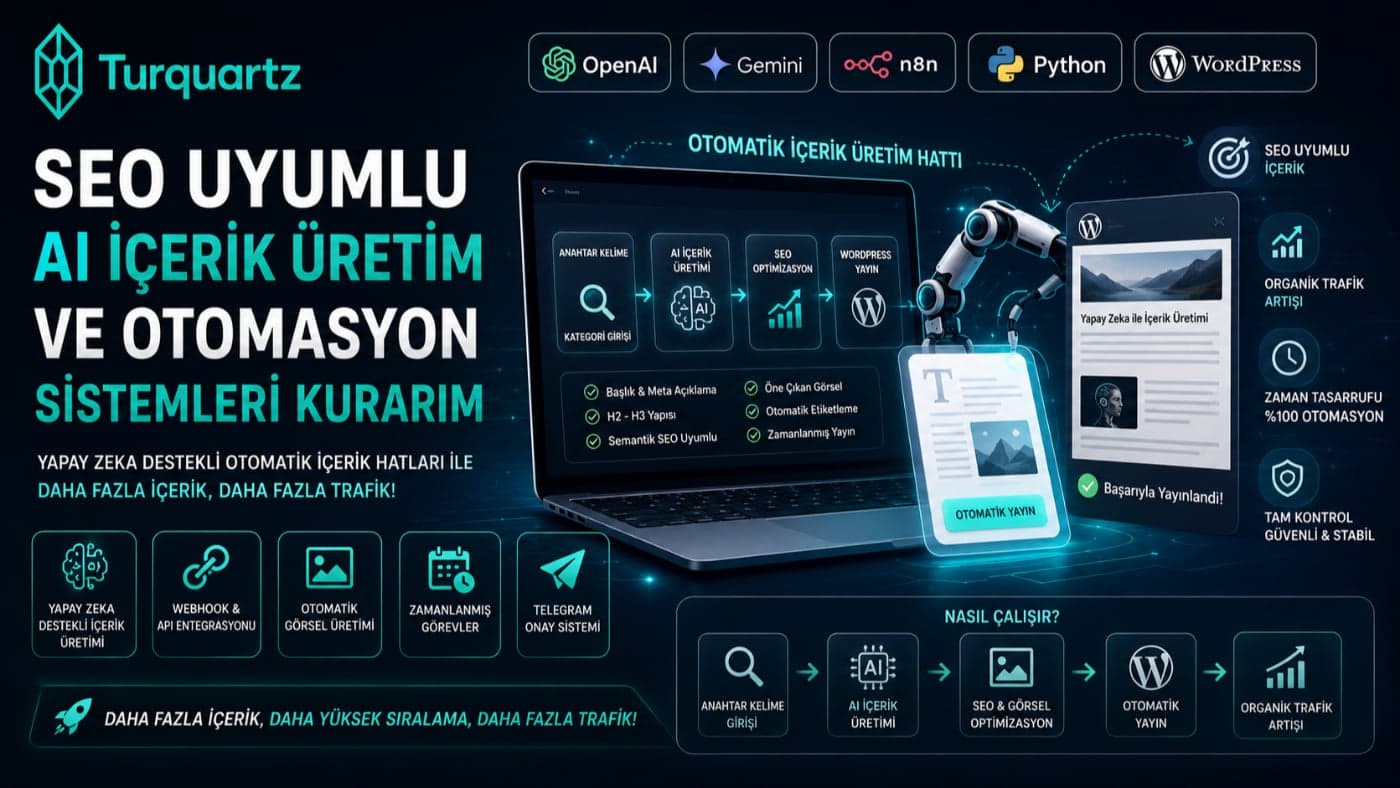AI İçerik Üretimi & Otomasyonu